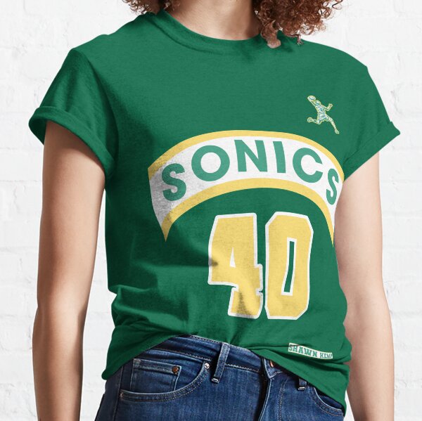 Simply Seattle Supersonics Vintage Baller Green Shirt