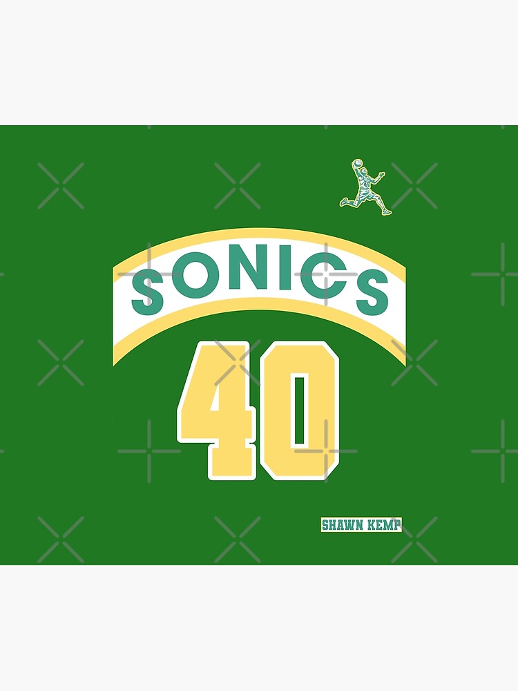 Shawn Kemp Retro Basketball Trading Card Design Active T-Shirt for Sale by  acquiesce13