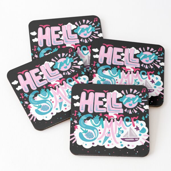 Item preview, Hello Summer designed and sold by TimeOfTheFuture.