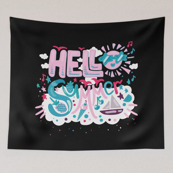 Item preview, Hello Summer designed and sold by TimeOfTheFuture.