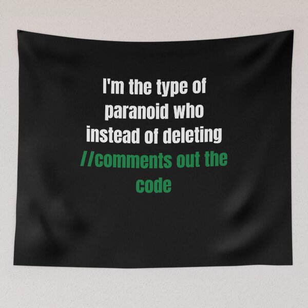 Item preview, I'm the Type of Paranoid designed and sold by Crafty-Mornings.