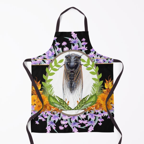 Item preview, Cicada Colorful Flower & Leaves Frame Design designed and sold by EarthArtDesigns.