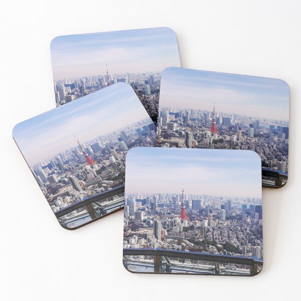 Item preview, Tokyo from the roof of Mori Tower designed and sold by Meowmowraa.