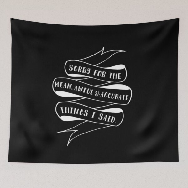 Item preview, Sorry for the mean awful & accurate things i said designed and sold by Arindamritu.
