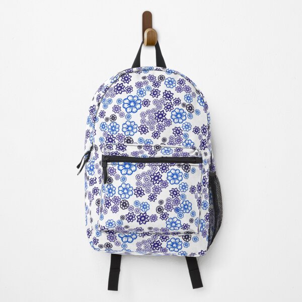Item preview, Blue Floral China Pattern designed and sold by LawsonFabrics.