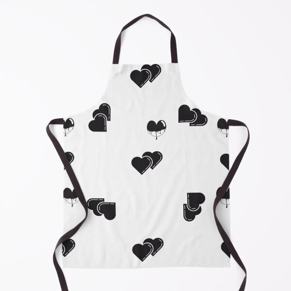 Item preview, Black Hearts Pattern designed and sold by TimeOfTheFuture.