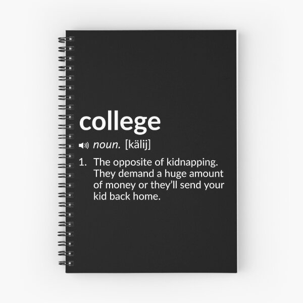 Item preview, Funny Definition: College designed and sold by T-ShirtGuy.