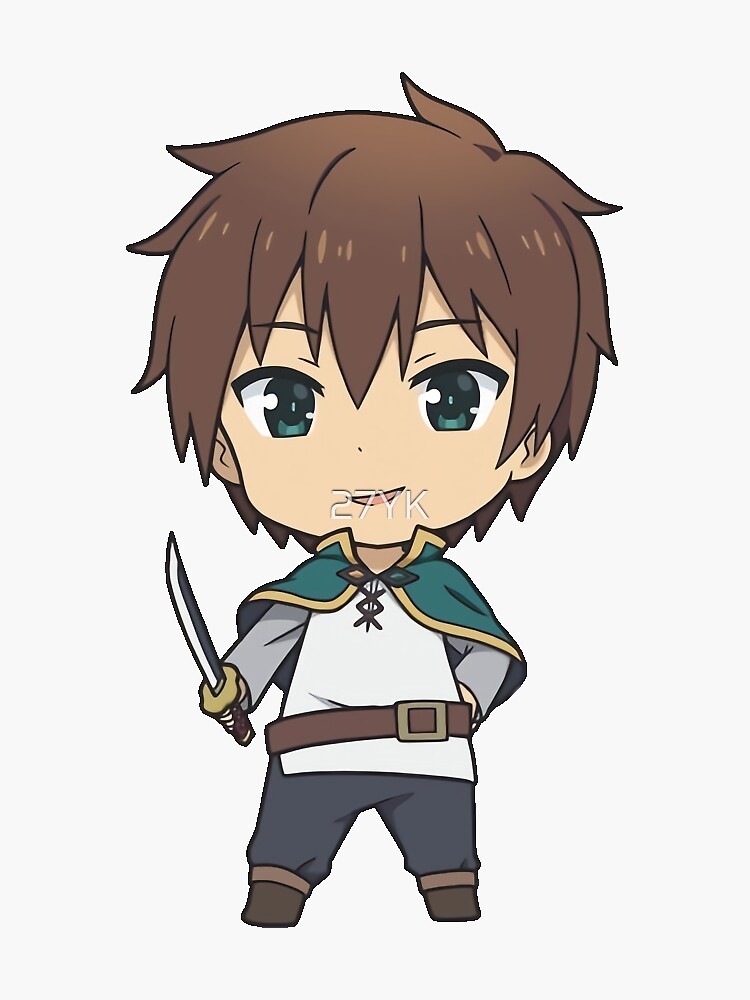 Kazuma Sato, KonoSuba! Sticker by 27YK