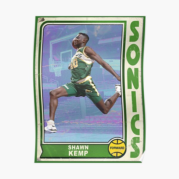 Shawn Kemp Poster for Sale by CamillaDesign