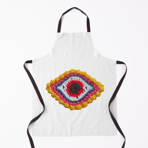 Item preview, Yellow Evil Eye designed and sold by SofaQueenCool.
