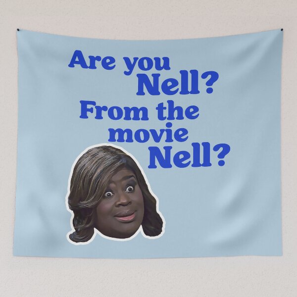 Item preview, Are You Nell? From the Movie Nell? Donna Meagle Fan designed and sold by acquiesce13.