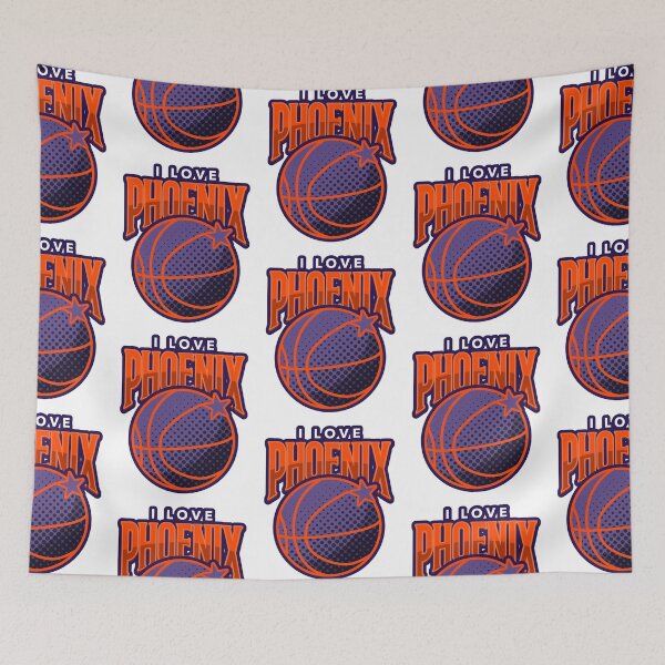 Item preview, I Love Phoenix Basketball Valley- Funny Basketball designed and sold by R&BApparel.