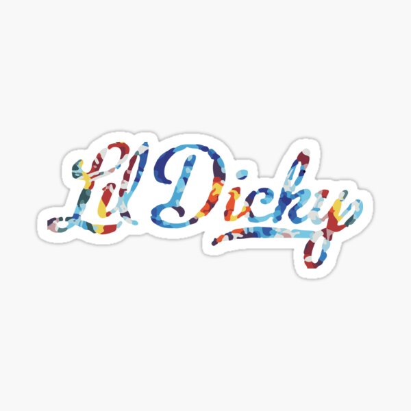 Lil Dicky Tie Dye (pt 2) Sticker