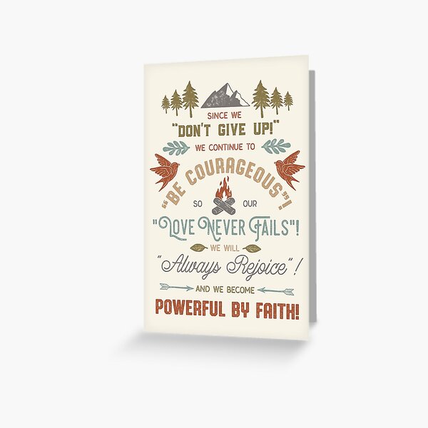 CONVENTION THEMES 2017-2021 (LIGHT) Greeting Card