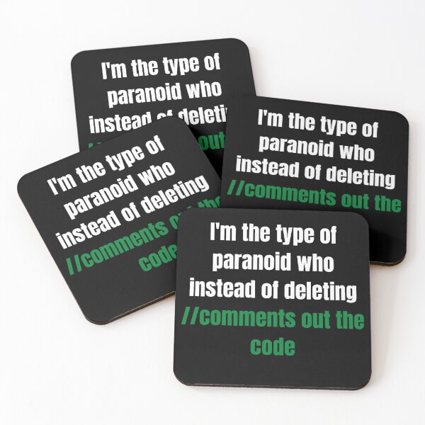 Item preview, I'm the Type of Paranoid designed and sold by Crafty-Mornings.