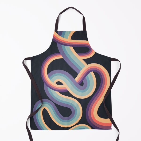 Item preview, colorful retro interlace design designed and sold by Print_This_Out.