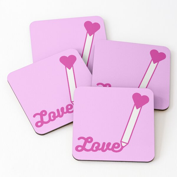Artikelvorschau, Rosa Morphing-Bleistift der Liebe entworfen und verkauft von GeoTeasters.