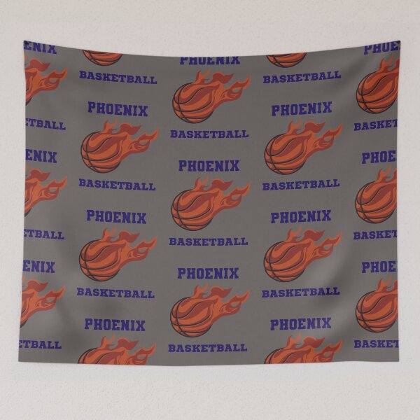 Item preview, Phoenix Basketball Fans Flaming Basketball- Funny Basketball designed and sold by R&BApparel.