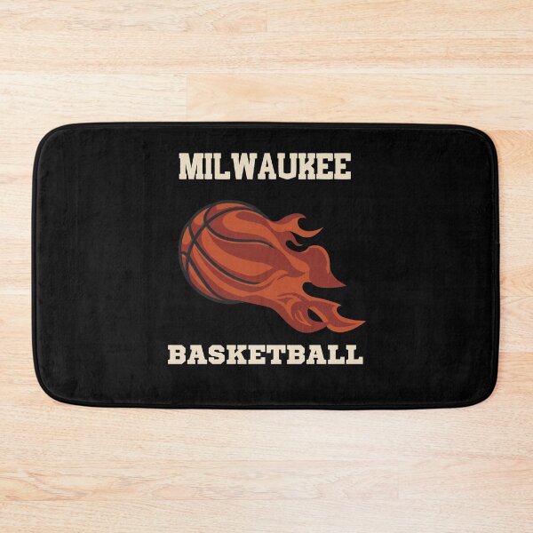 Item preview, Milwaukee Basketball Fans Flaming Basketball- Funny Basketball designed and sold by R&BApparel.