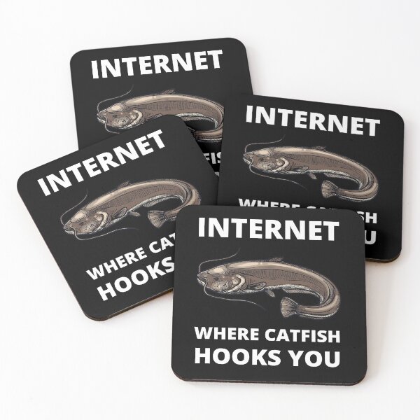 Item preview, Internet Where Catfish Hooks You designed and sold by Crafty-Mornings.