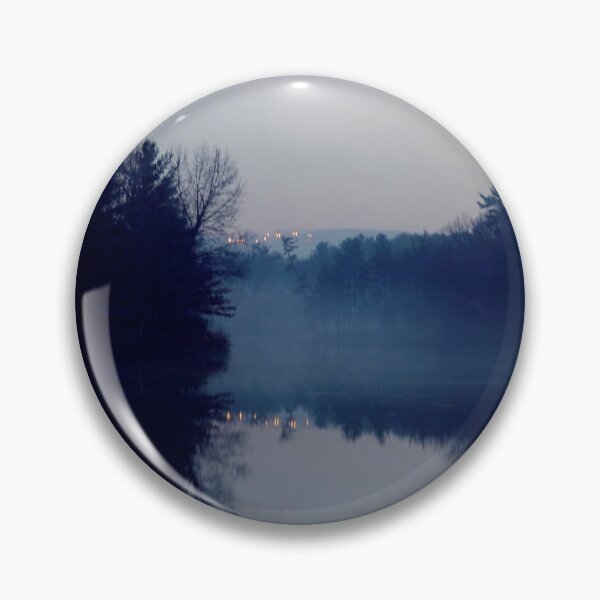 Item preview, Beautiful scenic view of nashawannuck pond in Easthampton Massachusetts in mist at sunrise designed and sold by Stephen Orsillo.