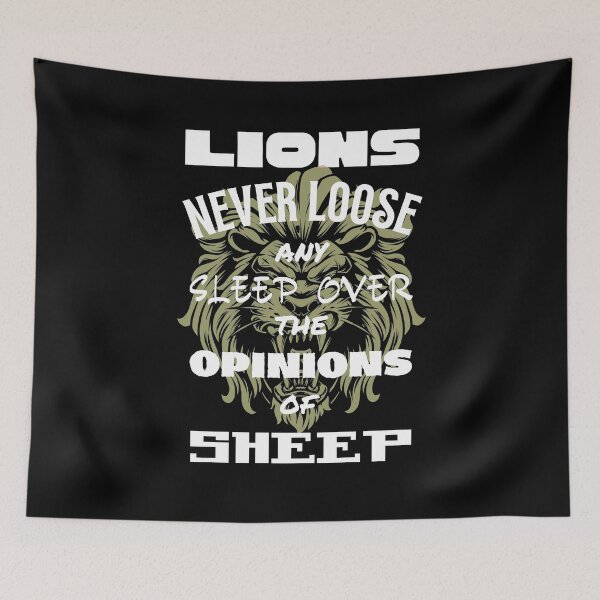 Item preview, LIONS & SHEEP designed and sold by Eranthe Bernardo.