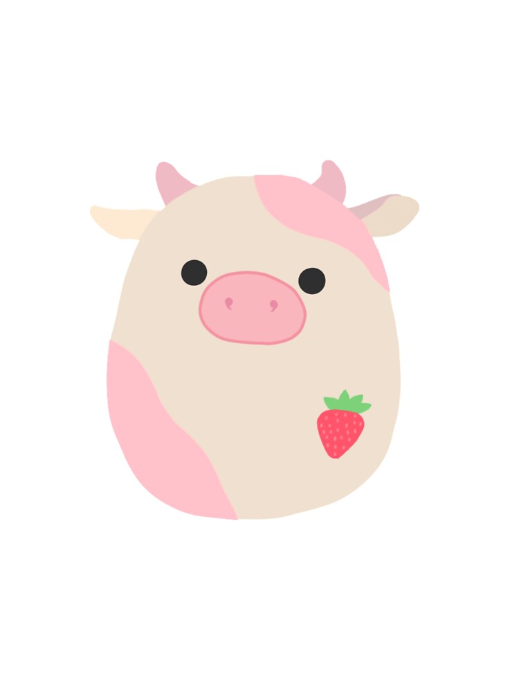 squishmallow strawberry cow