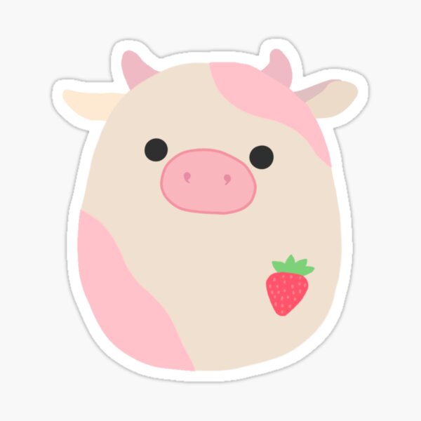 strawberry cow squishmallow