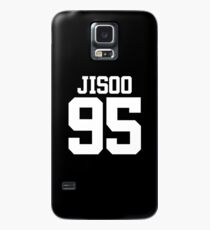 BLACKPINK Jisoo 95 (Weiß) Hülle & Klebefolie für Samsung Galaxy