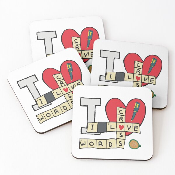 Item preview, I Love Crossword Puzzles designed and sold by Mark-Ewbie.