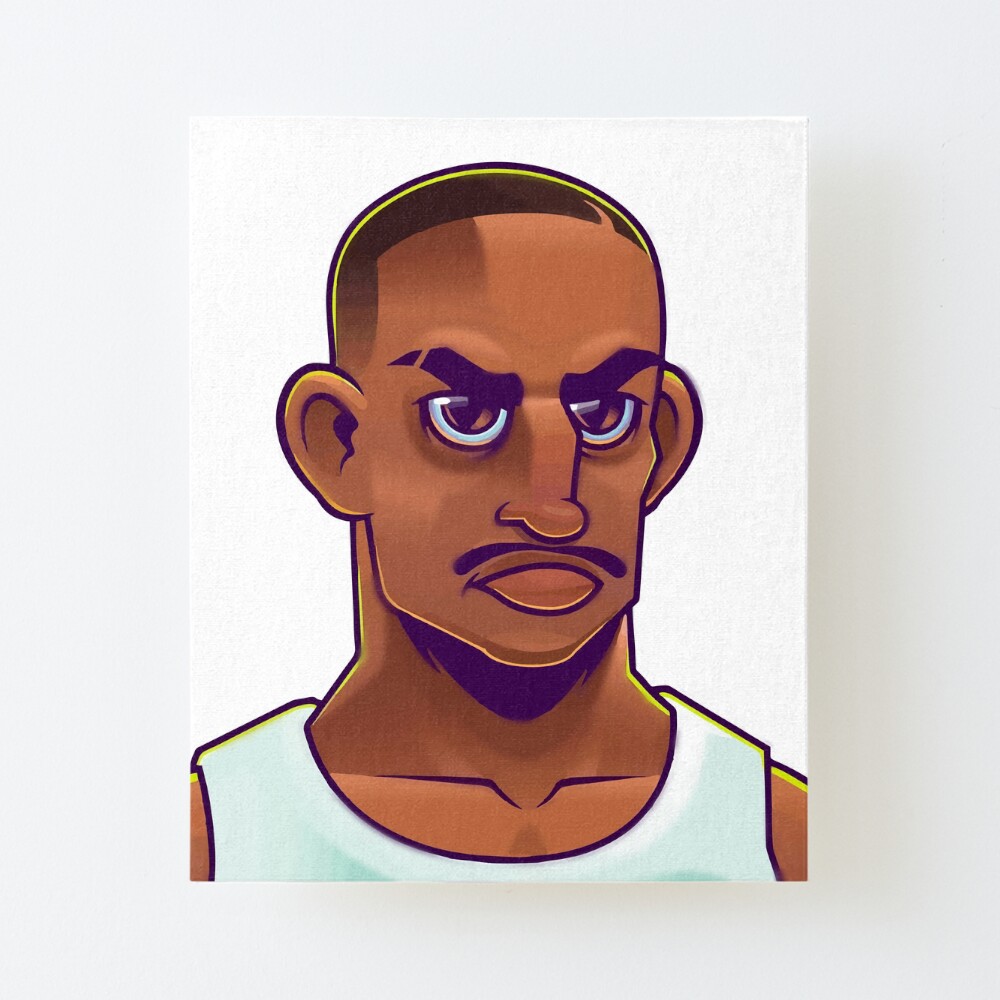 CJ - GTA - San Andreas" Art Board Print by VynZzz