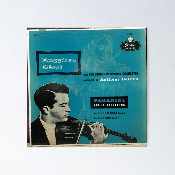 Artikelvorschau, Paganini, Konzert, Violine, 1955 entworfen und verkauft von Vintaged.