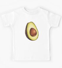 Avocado-Muster Kinder T-Shirt