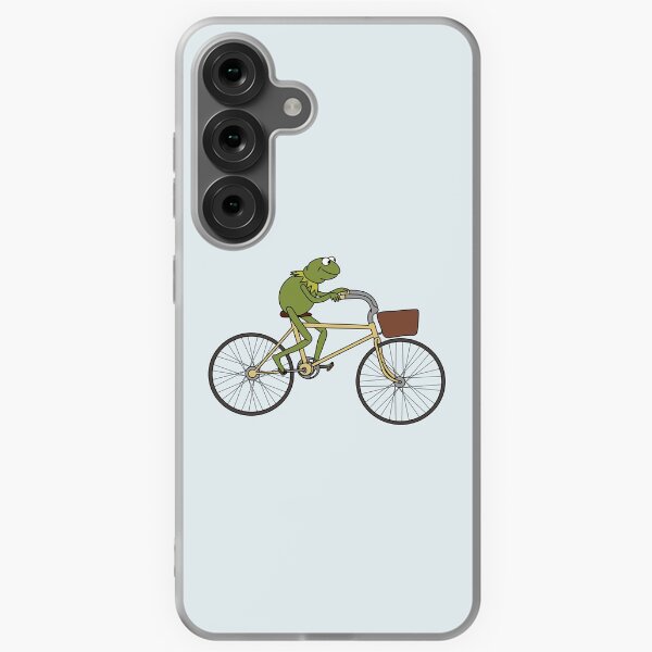 Item preview, Kermit riding a bike designed and sold by laurelizabethd.