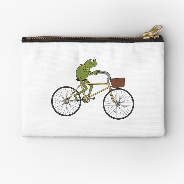 Item preview, Kermit riding a bike designed and sold by laurelizabethd.