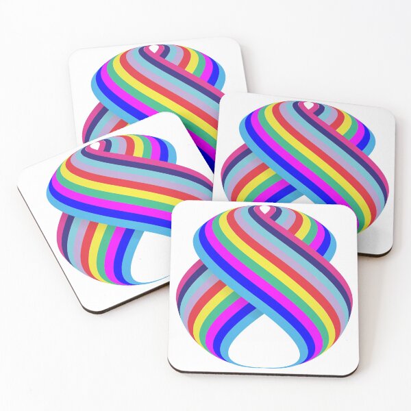 Item preview, colorful interlace abstract design designed and sold by T-Project.