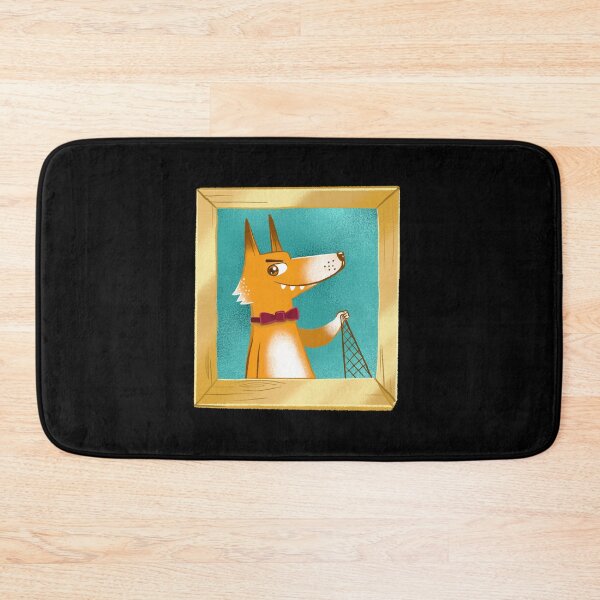Item preview, Fox holding a net in a FRAME designed and sold by jasmineberry.