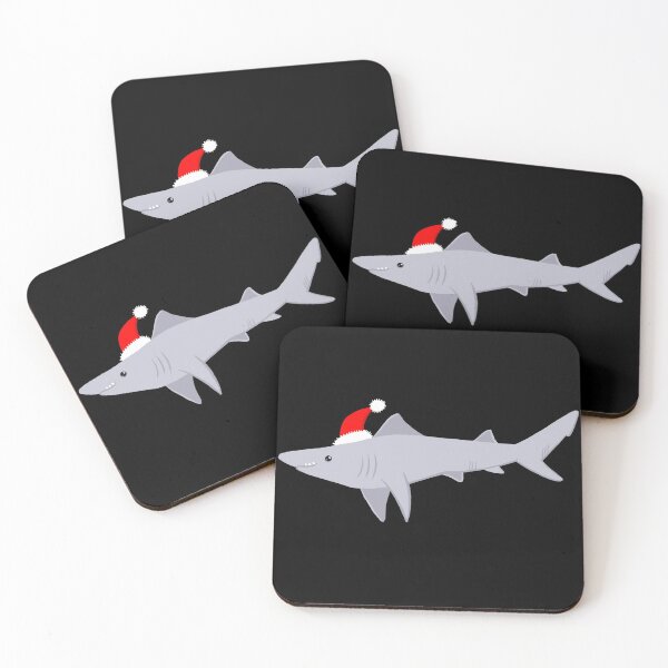 Item preview, SANTA shark  designed and sold by jasmineberry.