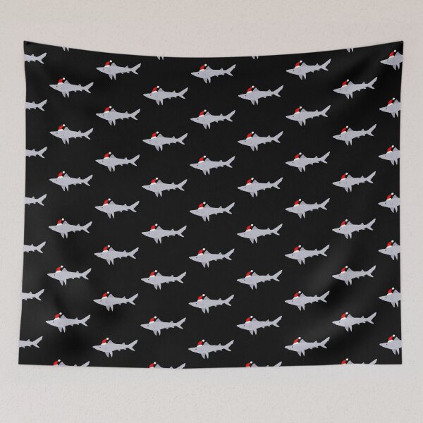 Item preview, SANTA shark  designed and sold by jasmineberry.