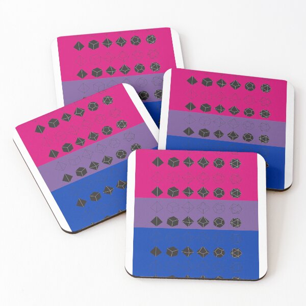 Item preview, Bi Pride Dice designed and sold by Xanakira.