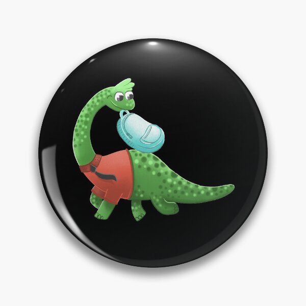 Item preview, Brontosaurs with a backpack SCHOOL dinosaurs designed and sold by jasmineberry.