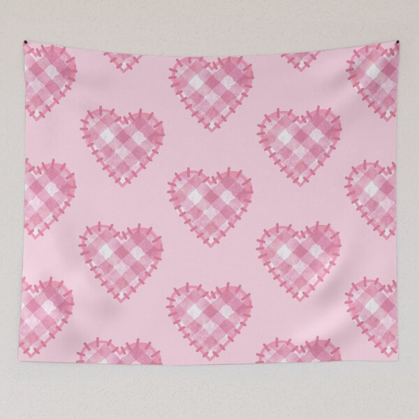 Item preview, Pink heart patch designed and sold by ArteAnnie.