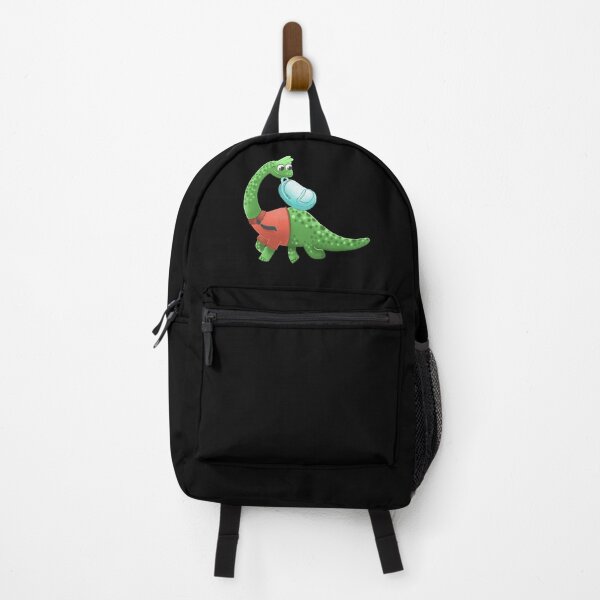 Item preview, Brontosaurs with a backpack SCHOOL dinosaurs designed and sold by jasmineberry.