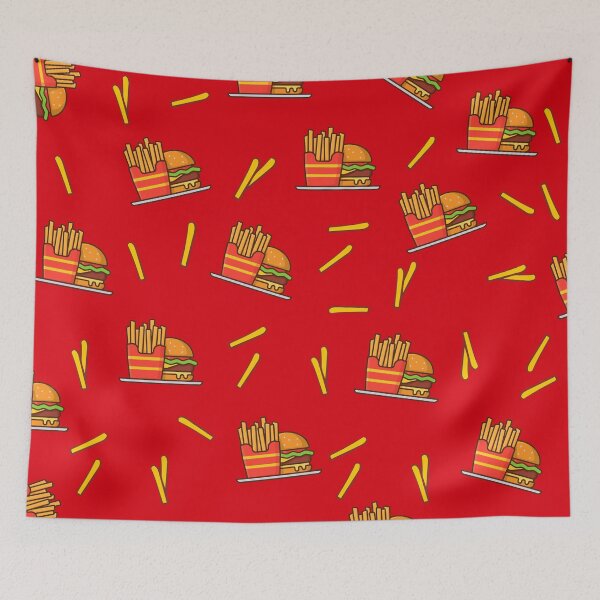 Item preview, Burger and Fries designed and sold by Timegraf.
