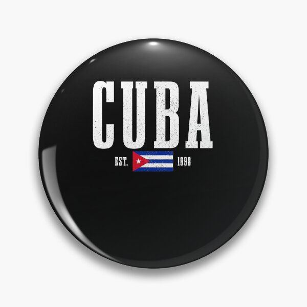 Item preview, Cuba Est. 1898 Cuban Flag Pride Vintage Cuba  designed and sold by keilacook.