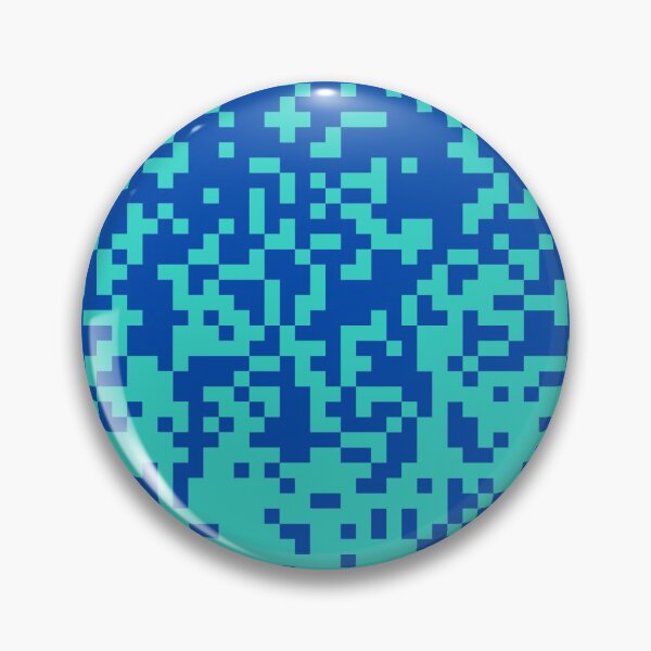 Item preview, Cobalt blue and turquoise color pattern designed and sold by Handstand365.
