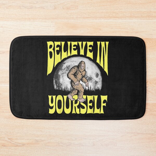 Item preview, Believe in Yourself Funny Sasquatch Positive Bigfoot Moon designed and sold by lucpjwel.