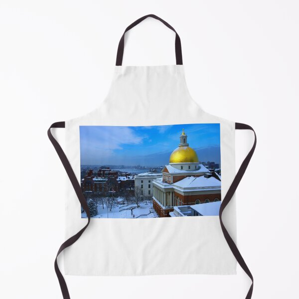Item preview, Boston Skyline on a Snowy Morning in Winter designed and sold by Stephen Orsillo.