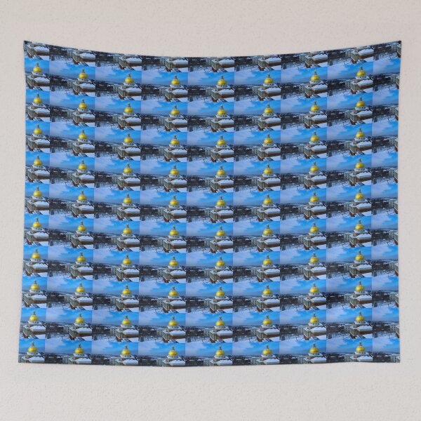 Item preview, Boston Skyline on a Snowy Morning in Winter designed and sold by Stephen Orsillo.