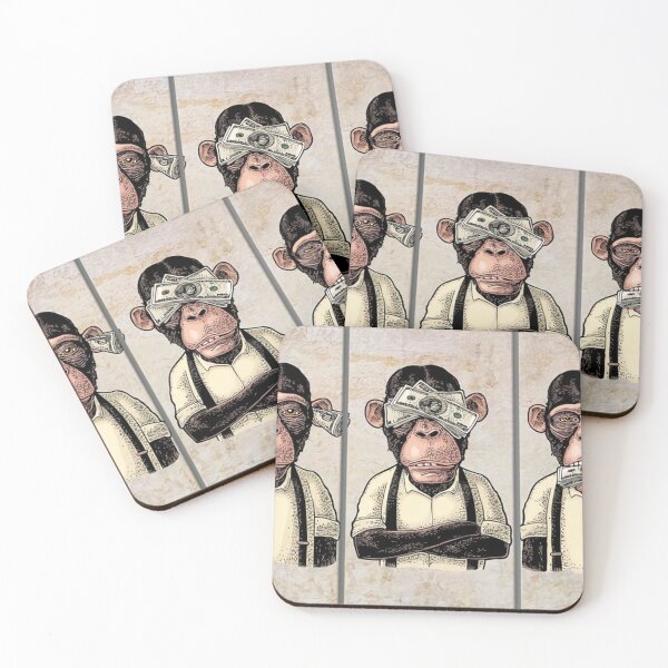 Item preview, Three Wise Monkeys Wall Art designed and sold by xabyalya.